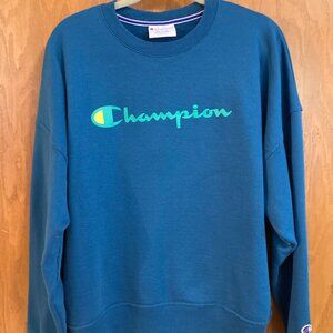 Teal Champion Sweatshirt
